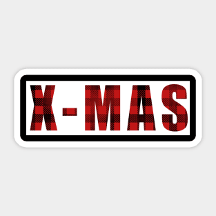 X-mas, Christmas Collection Sticker